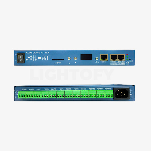 Artnet GC6612 Pro SPI/DMX Pixel LED Controller | Koshi – Koshi
