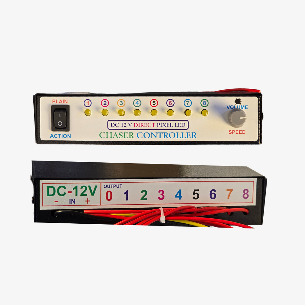 Led Chaser Control 12V Single Color LED Manual Chaser - LED Light Controller | Koshi ...