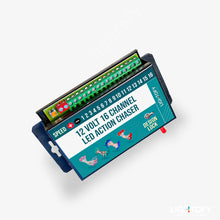 12 Volt 16 Channel LED Action Chaser on a white background