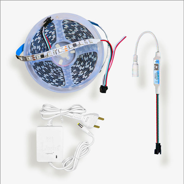 12V Pixel LED Strip Kit (5 Meter)