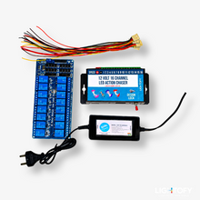 220V AC Chaser Kit (8-16 Channel) | India's #1 Running Light Controller | 300W Per Channel