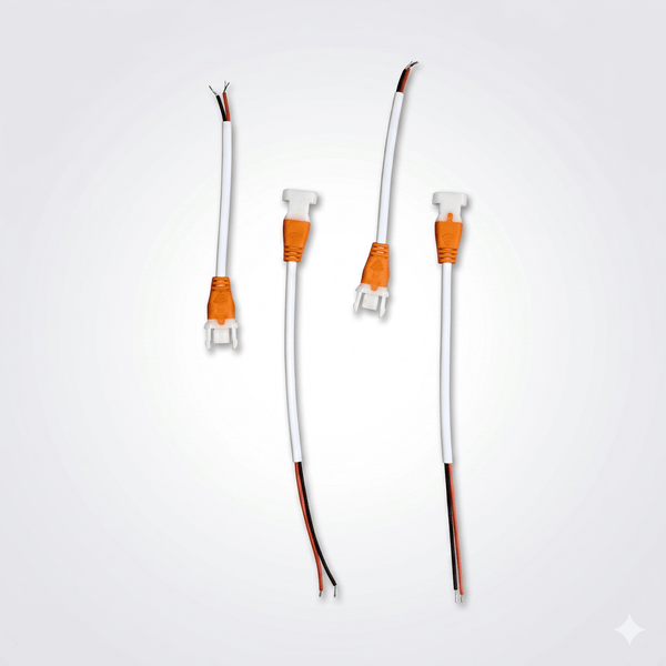 2 Pin Male & Female Connector for Pixel LED & LED Strip Wiring | Koshi Electronics