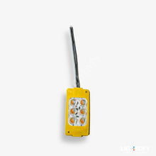 MCU based flasher LED with dedicated lens