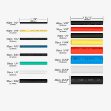 Color Heat Shrinkable Tube Combination (580 Pcs)