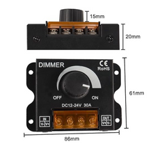 Dimmer DC 12-24V 30A