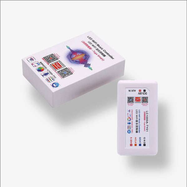 LED driver magic controller with packaging on a white background