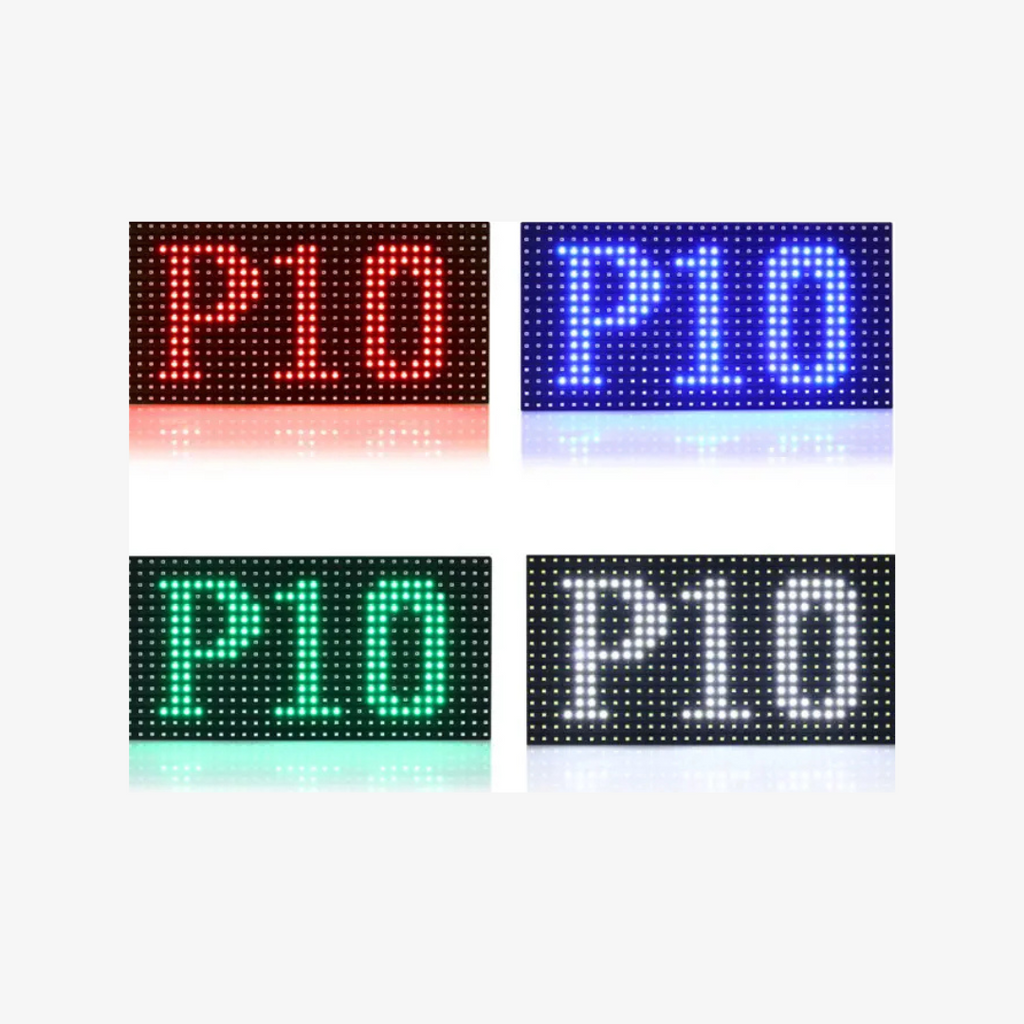 Small Display Module 1 Color P10 Single Colour LED Display Module | SMD | Koshi Electronics
