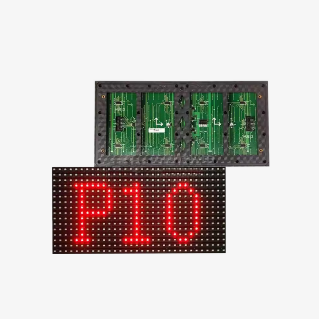 Small Display Module 1 Color P10 Single Colour LED Display Module | SMD | Koshi Electronics