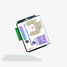 A Pixel LED Dance Floor Controller device with a grid of LED pixels and connection ports.