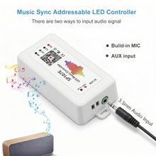 SP107E Bluetooth Music Pixel LED Controller | Matrix & Linear | 5–24V | Koshi Electronics