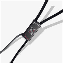 Electronic component with wires on a white background