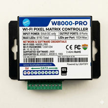W8000 PRO WiFi Pixel Matrix Controller (8 Port) | India's #1 | 8192 Pixels | Smart Live Text & SD Card