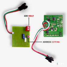 Pixel LED Neutral Cut Controller | AC Sync 24 Hr & XTAL | No Data Cable | WS2812 WS2812B UCS1903 | 50+ Preloaded Animations | Koshi Electronics